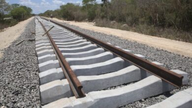 Photo of Obras del Tren Maya pasan por encima de una carretera milenaria