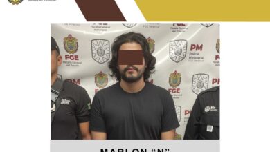 Photo of FGE Veracruz anuncia la detención en Yucatán de Marlon presunto feminicida de Montserrat