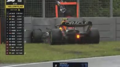 Photo of ‘Checo’ Pérez sufre fuerte accidente y queda fuera del Gran Premio de Canadá