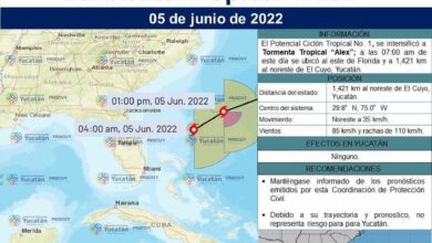 Photo of Se forma “Alex”, primera Tormenta Tropical del 2022 en el Atlántico 