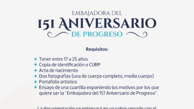 Photo of Abren convocatoria para «Embajadora del 151 Aniversario de Progreso»