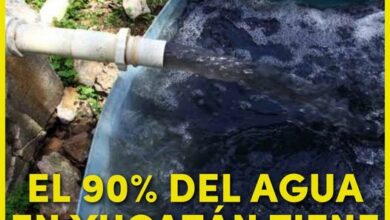 Photo of El 90% del agua subterránea de Yucatán tiene algún tipo de contaminantes