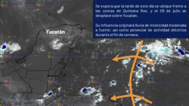 Photo of Lluvias para el fin de semana en Yucatán