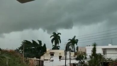 Photo of Mérida registra mini tornado; hoy habrá lluvias intensas