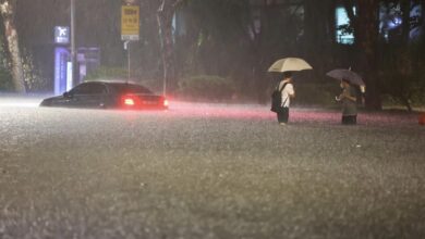 Photo of Corea del Sur azotada por fuertes lluvias que dejan siete muertos