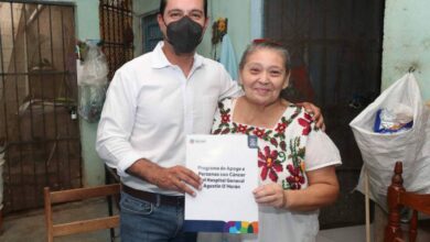 Photo of Pacientes con cáncer del sur de Yucatán cuentan con apoyo de Vila