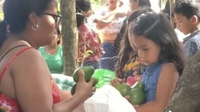 Photo of Abuelita regala aguacates en fiesta de cumpleaños