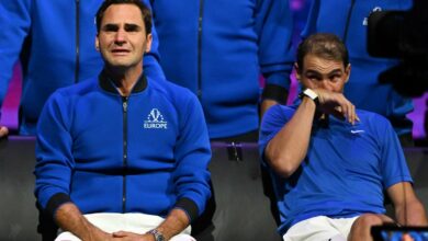 Photo of ¡El adiós de una leyenda! Roger Federer jugó su último partido junto a Nadal