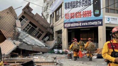 Photo of Temblor de magnitud 6.9 en Taiwán destruye carreteras y edificios