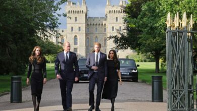 Photo of Los príncipes de Gales y los duques de Sussex, reunidos para rendir homenaje a Isabel II