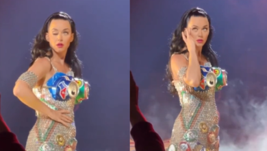 Photo of Katy Perry pierde el control de su párpado durante un concierto