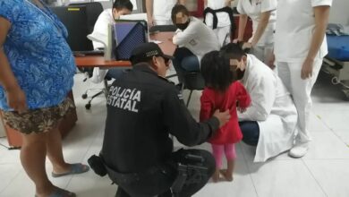 Photo of Oficial de SSP Yucatán salva a niña de morir asfixiada
