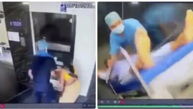 Photo of Elevador se desploma con paciente en camilla y enfermero