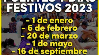 Photo of Calendario 2023: así quedan los puentes, días festivos y vacaciones escolares en México