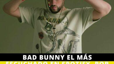 Photo of Bad Bunny, el artista más escuchado en Spotify por tercer año consecutivo