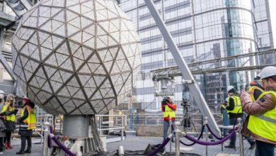 Photo of Esfera de Times Square, lista para marcar la entrada de 2023