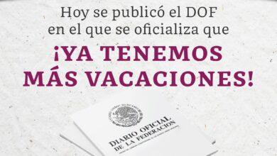 Photo of Vacaciones dignas, publican reforma en el Diario Oficial