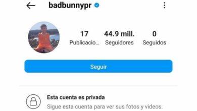 Photo of Bad Bunny cambia a privadas sus redes sociales