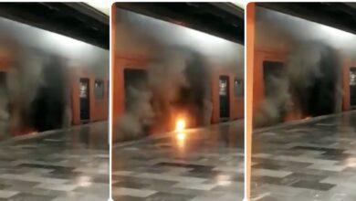 Photo of Se incendia tren en la estación Politécnico Línea 5 del Metro CDMX