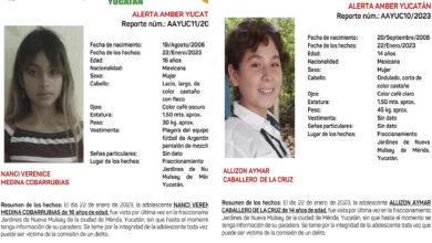 Photo of Piden ayuda para localizar a dos adolescentes en Mérida 