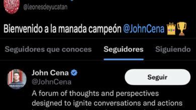 Photo of John Cena, ¿fan de los Campeones, los Leones de Yucatán? 
