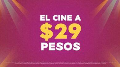 Photo of Boletos de cine a 29 pesos en todo México