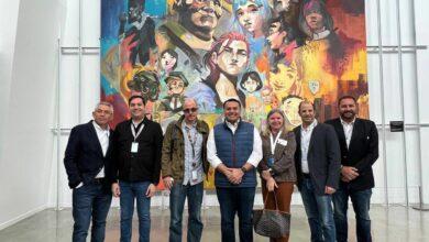 Photo of Renán Barrera promueve Mérida en empresa de videojuegos 