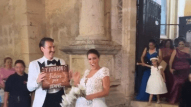 Photo of Eduardo Videgaray y Sofía Rivera Torres se casaron en Mérida