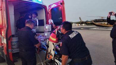 Photo of Niño grave de Popolnah es trasladado en helicóptero a Mérida
