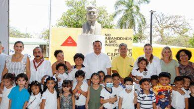 Photo of Renán Barrera entrega parque rehabilitado con diseño participativo