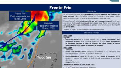 Photo of Lunes caería granizo en Yucatán