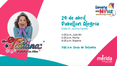 Photo of Tatiana celebrará a la niñez en Mérida 