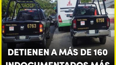Photo of Detienen a otro 162 indocumentados en Yucatán
