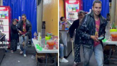 Photo of Madre vuelve a sacas de las micheladas a su hijo con tabla en mano