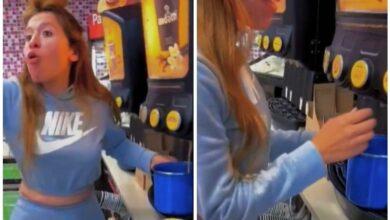 Photo of Llena su olla con café de una tienda; la apodan #LadyCaféDelOxxo. VIDEO
