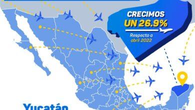 Photo of Yucatán supera cifras históricas de pasajeros vía aérea