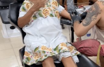 Photo of Abuelita yucateca se tatúa por primera vez. VIDEO