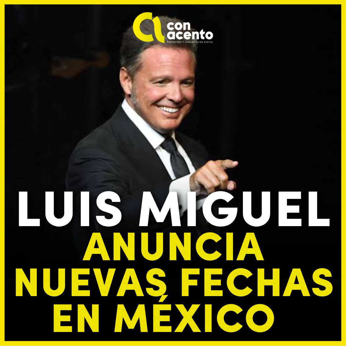 Tras agotar boletos, Luis Miguel anuncia 5 nuevas fechas de conciertos