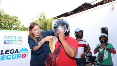 Photo of Cecilia Patrón lanza el programa para motociclistas “Llega Seguro”