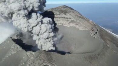 Photo of Dron capta el corazón del volcán Popocatépetl