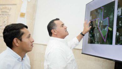 Photo of Renán Barrera trabaja con Tixpéual para delimitar ciudades