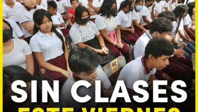 Photo of Este viernes no habrá clases; esta es la razón 