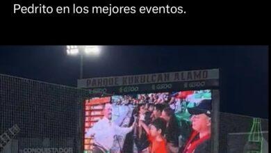 Photo of Pedrito Sola se presume en partido de los Leones. VIDEO