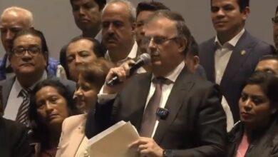 Photo of Marcelo Ebrard anuncia que presentará su renuncia a la SRE