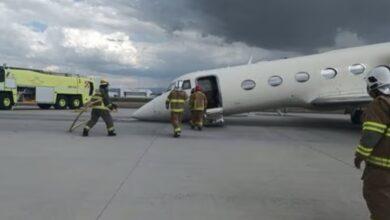 Photo of Avión de la FGR aterriza de emergencia en el AIFA