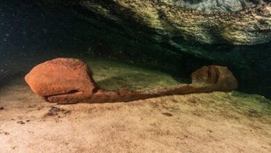 Photo of Antigua canoa hallada en cenote fue utilizada en ritos mayas