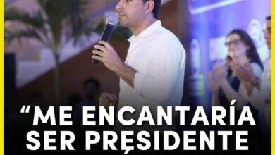 Photo of “Me encantaría ser presidente de México”: Mauricio Vila