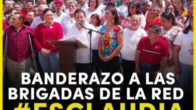 Photo of Banderazo Nacional de inicio de brigadas por el proyecto de Claudia Sheinbaum