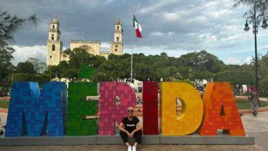 Photo of Mónica Naranjo se pasea por Mérida