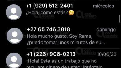Photo of ¡Cuidado con estos mensajes! Podrían ser una estafa 
